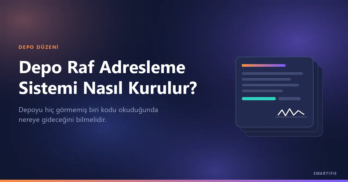 Depo Raf Adresleme Sistemi Nasıl Kurulur?